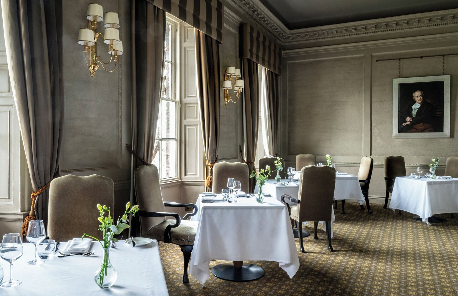 Wood Hall Hotel & Spa, the georgian restaurant