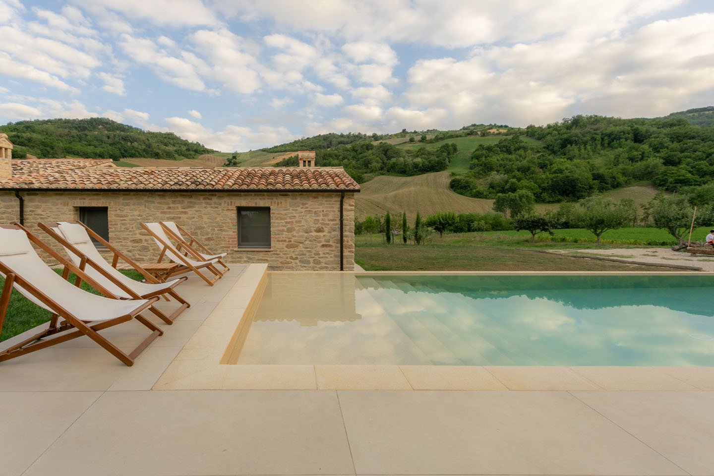 Panfilo Farmhouse, the pool