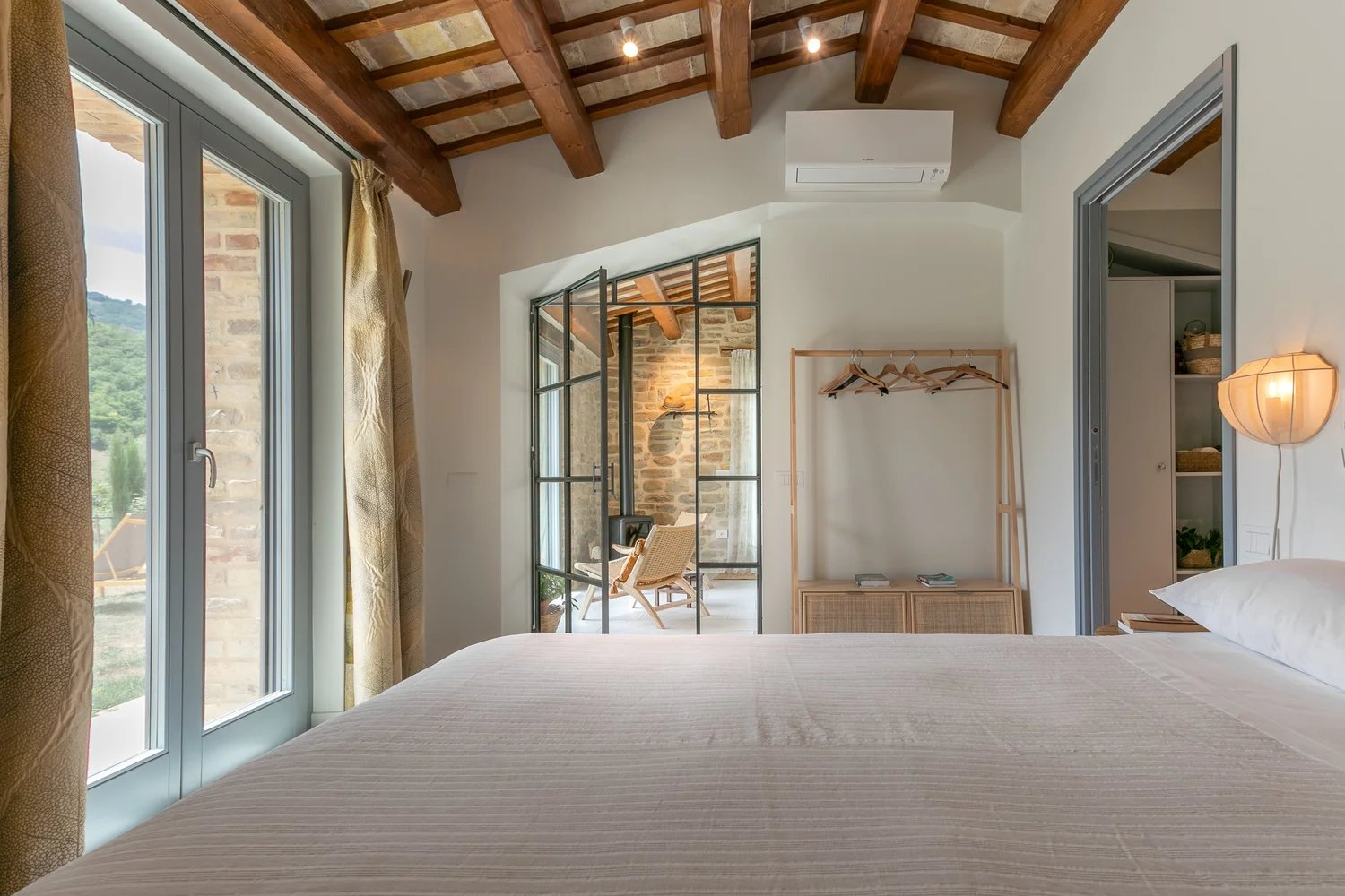 Panfilo Farmhouse, rooms
