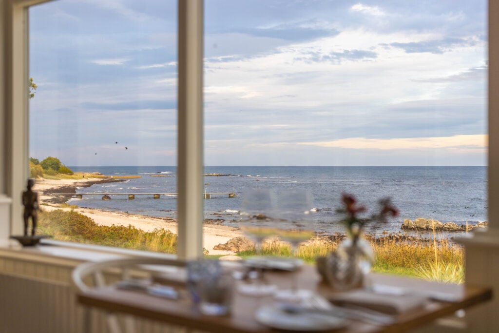 Melsted Badehotel, at the table