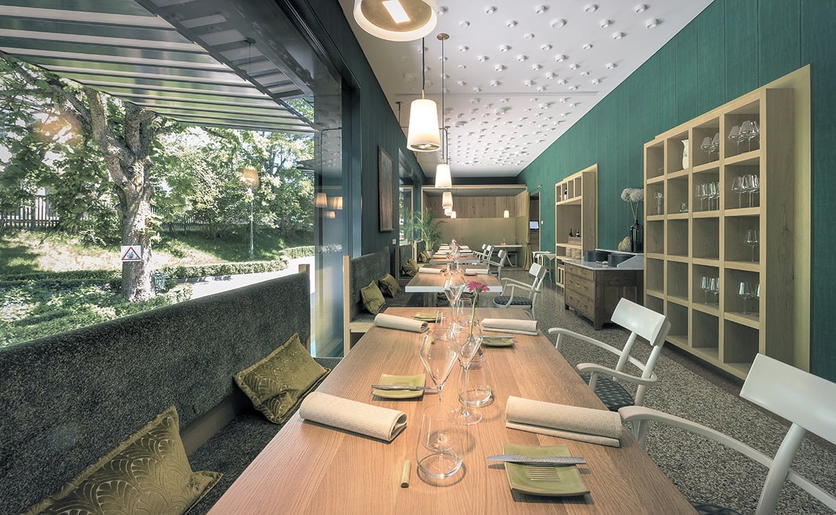 Parkhotel Holzner, restaurant 1908