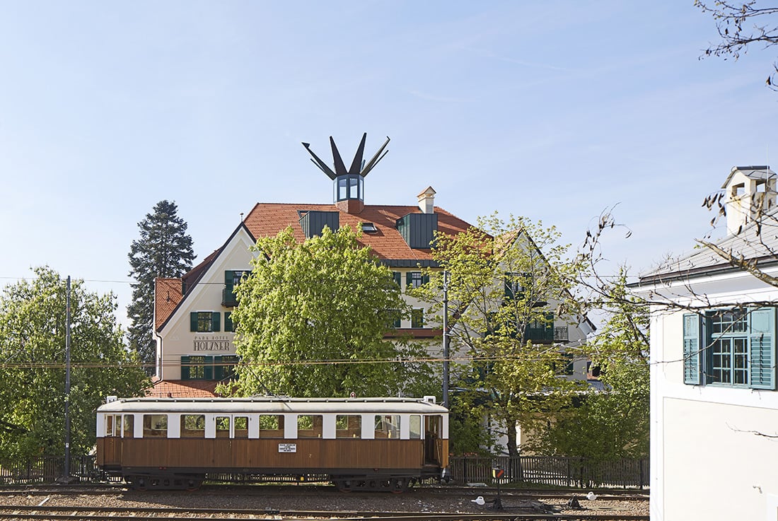 Parkhotel Holzner, how it began