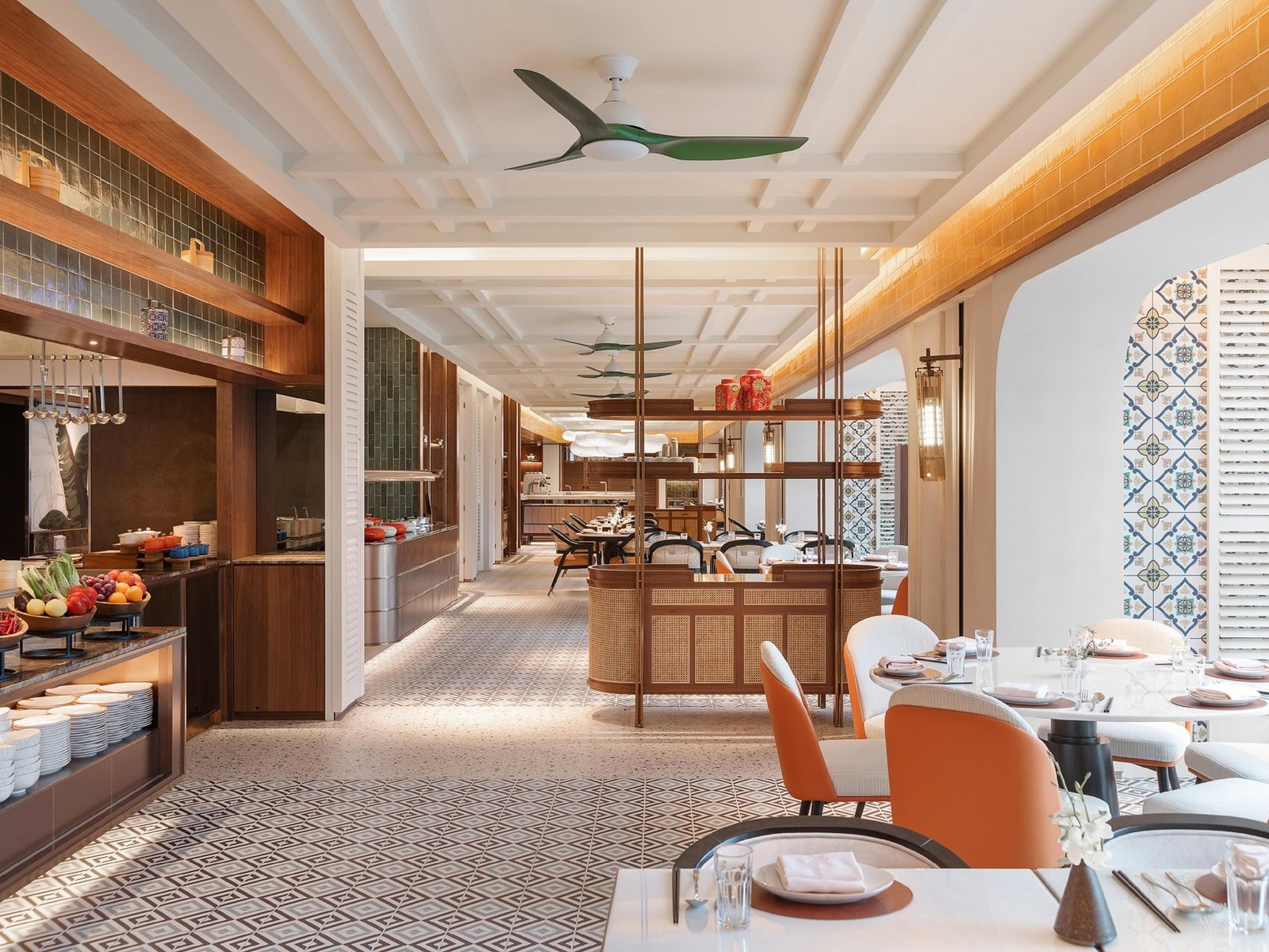 InterContinental Kaohsiung, at the table