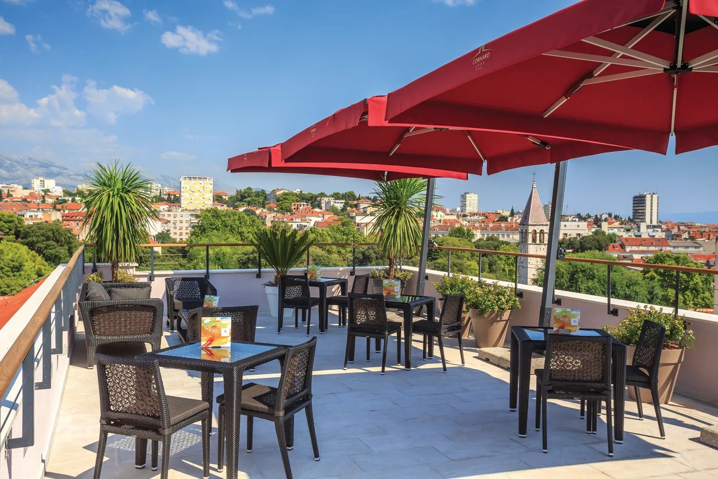 Cornaro Hotel, split rooftop bar