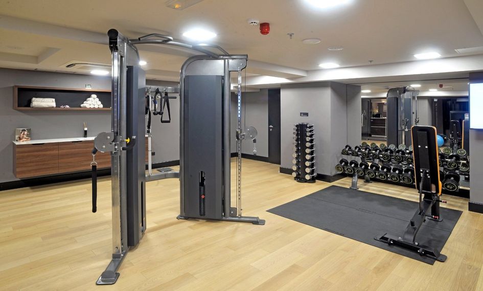 Cornaro Hotel, the gym
