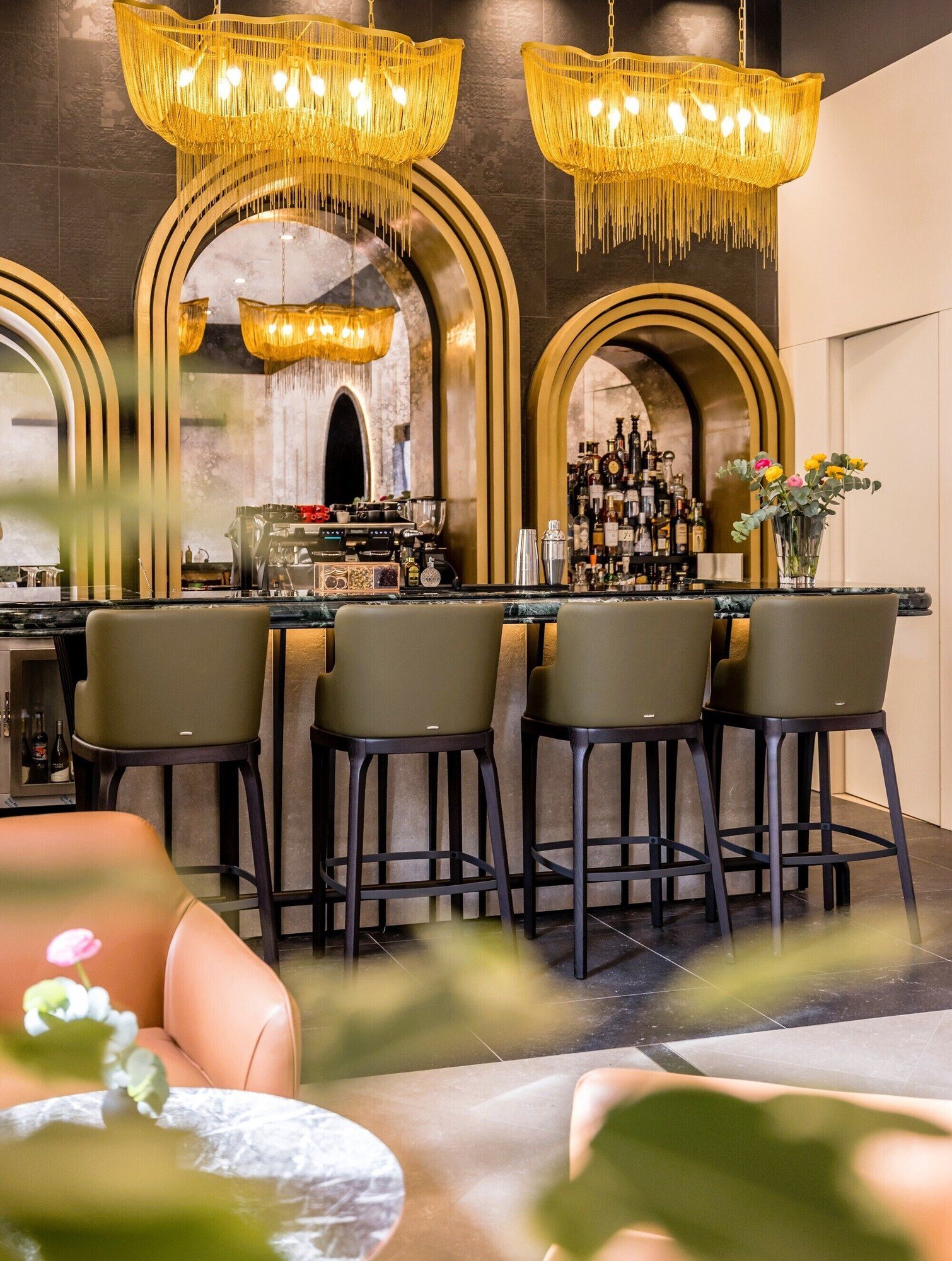Cornaro Hotel, at the table