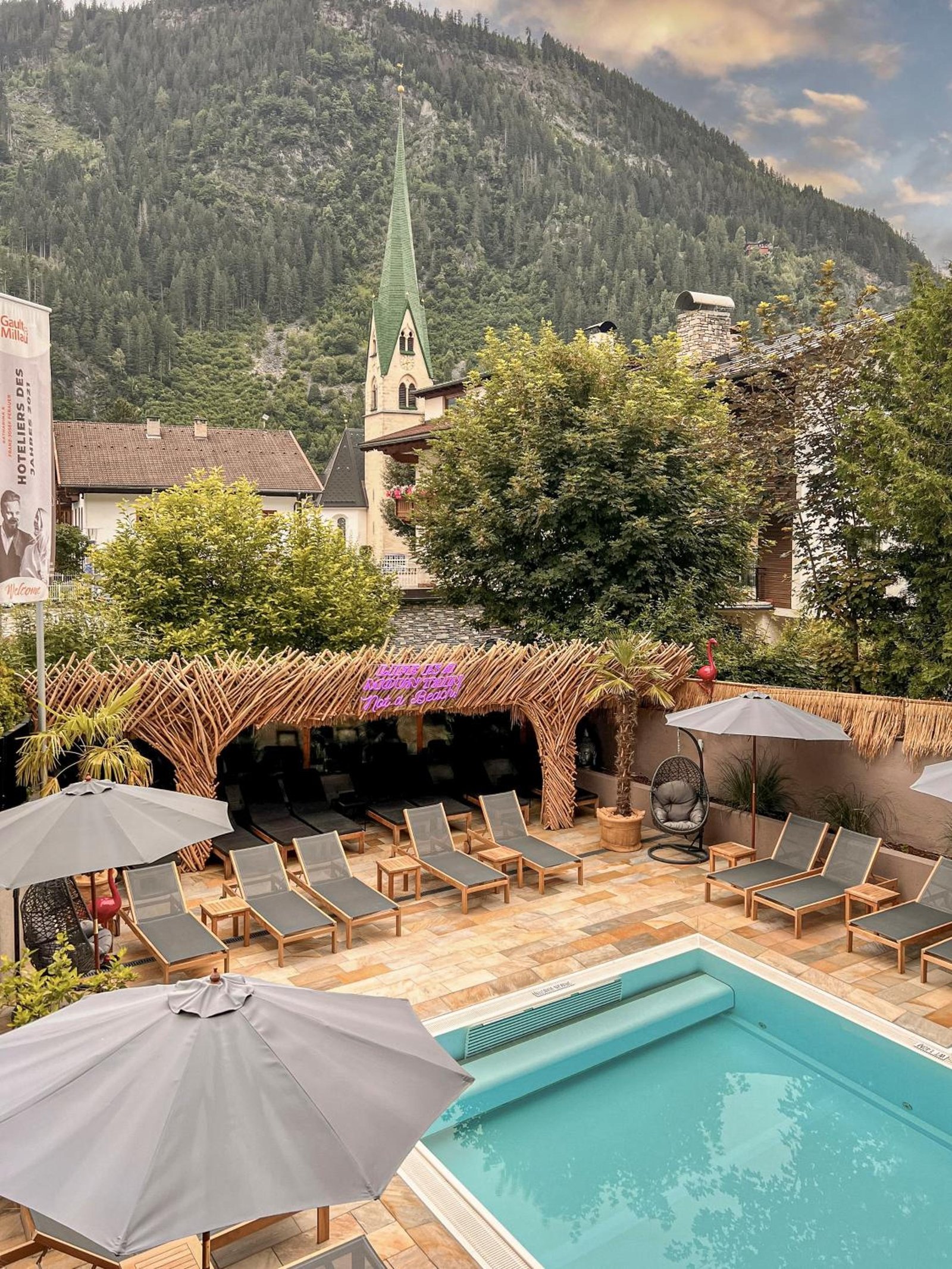Alpine Hideaway Zillertalerhof, the pool