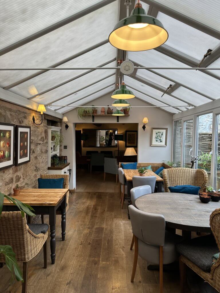 Tudor Farmhouse Hotel, the restaurant at tudor farmhouse