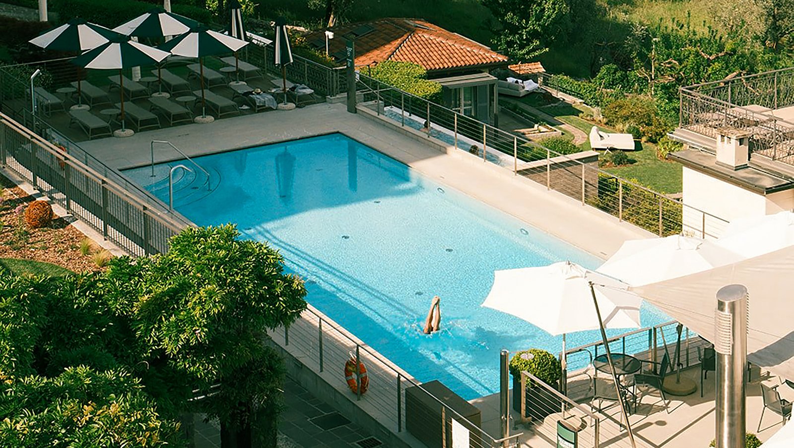 Hotel Belvedere, the pool