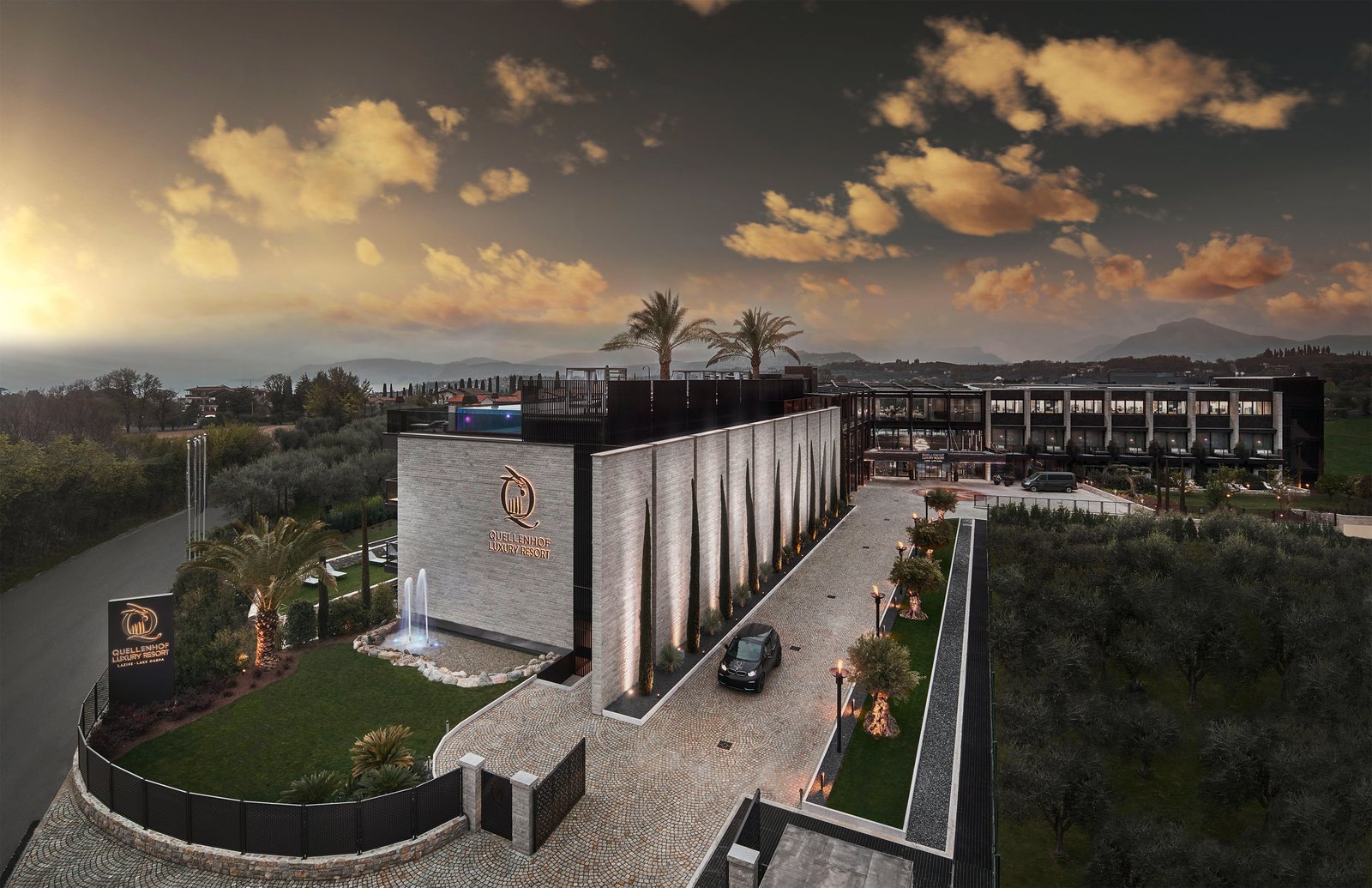 Quellenhof Luxury Resort Lazise, how it began
