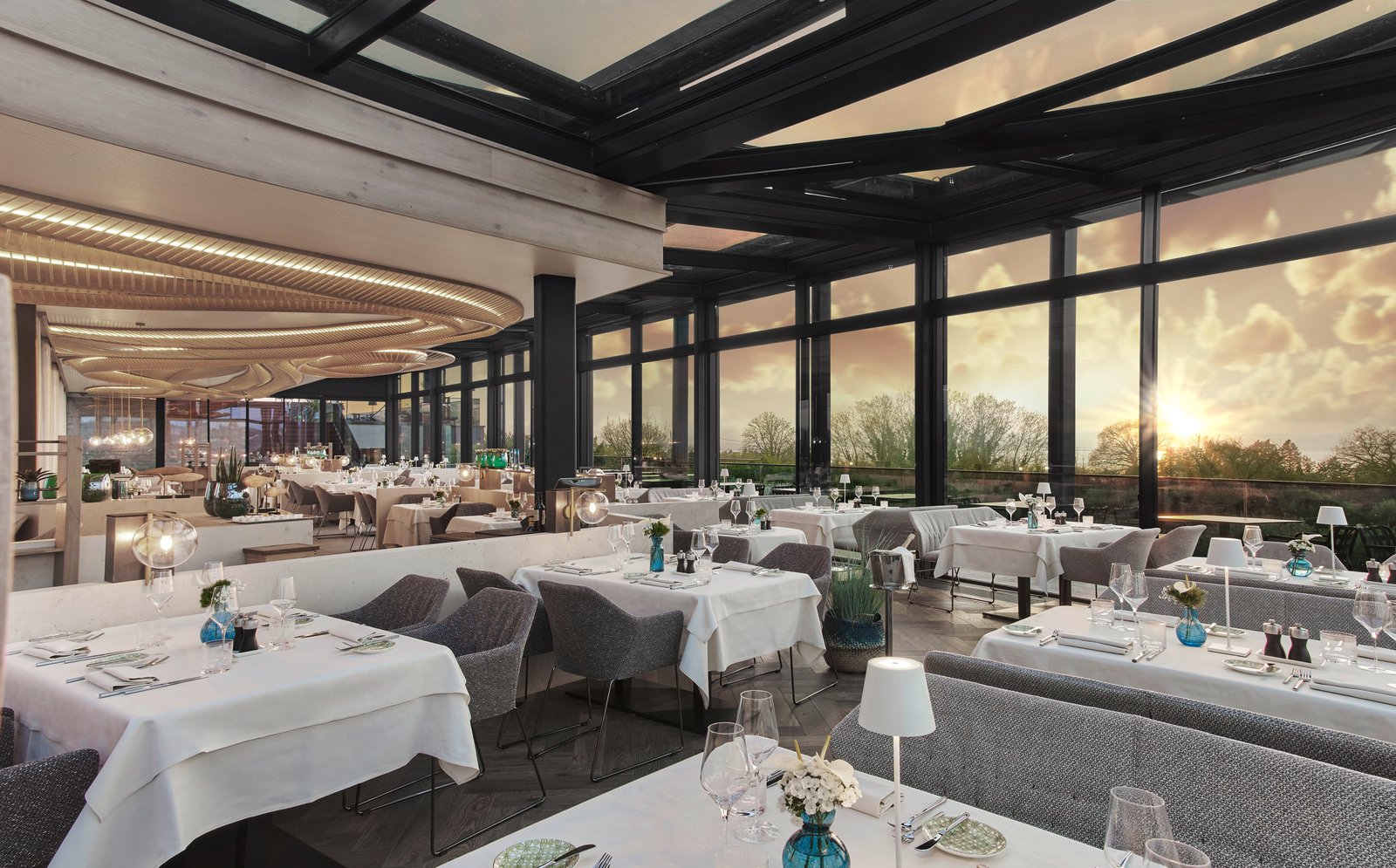 Quellenhof Luxury Resort Lazise, panorama restaurant