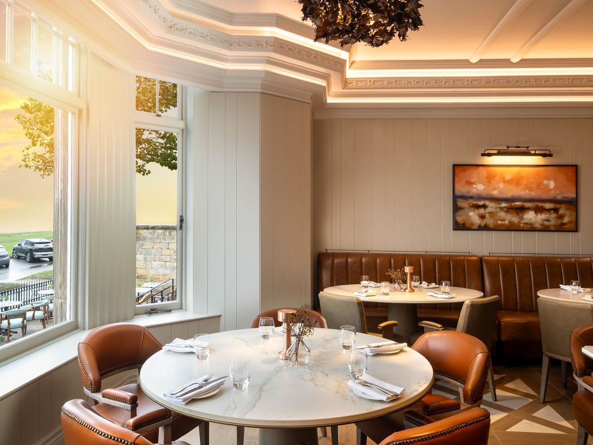 Seaton House, at the table