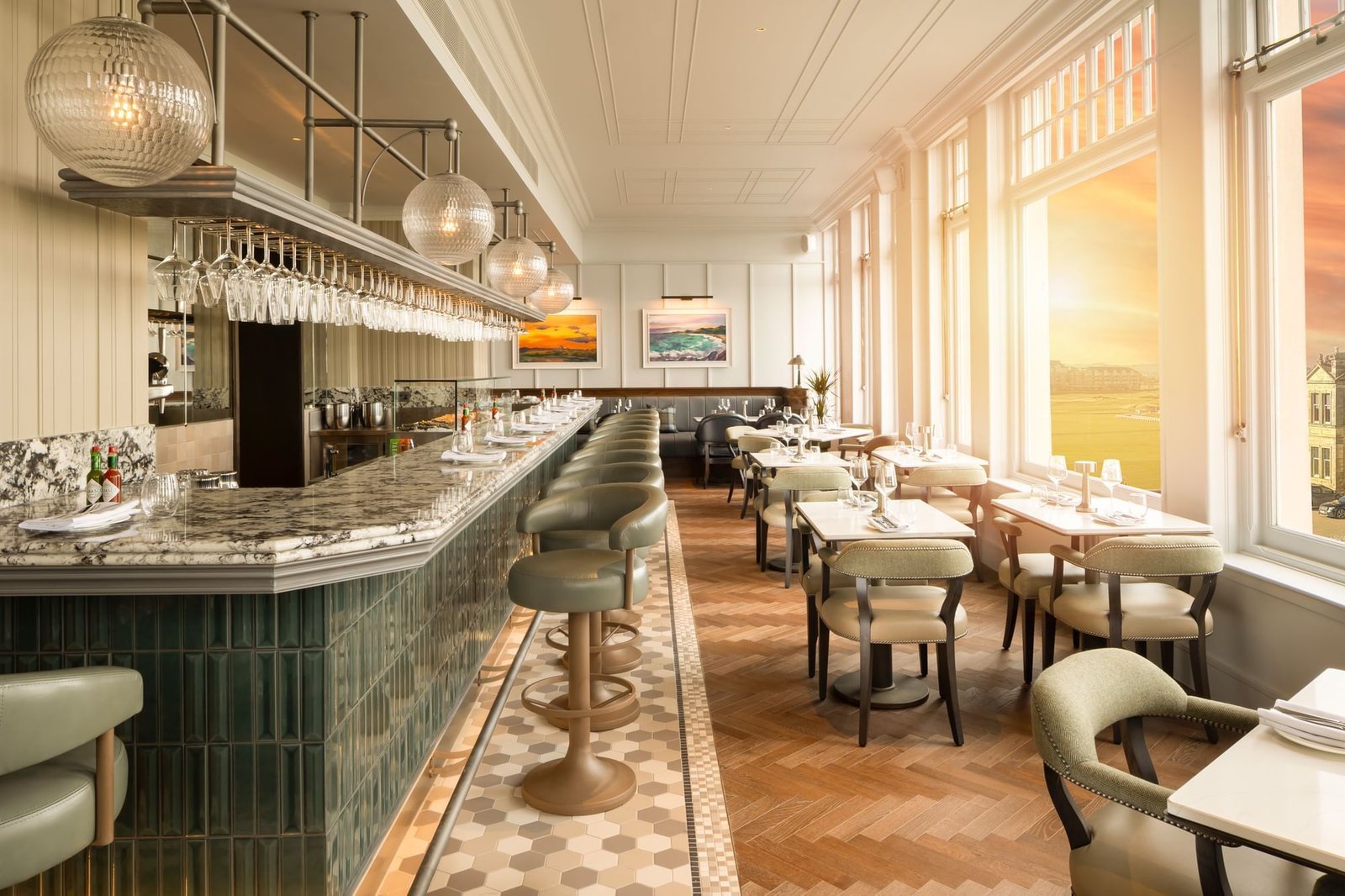 Seaton House, at the table