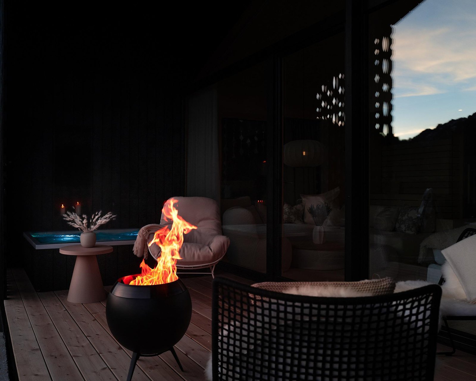 Anton & Cilli Hideaway Lodges, the spa