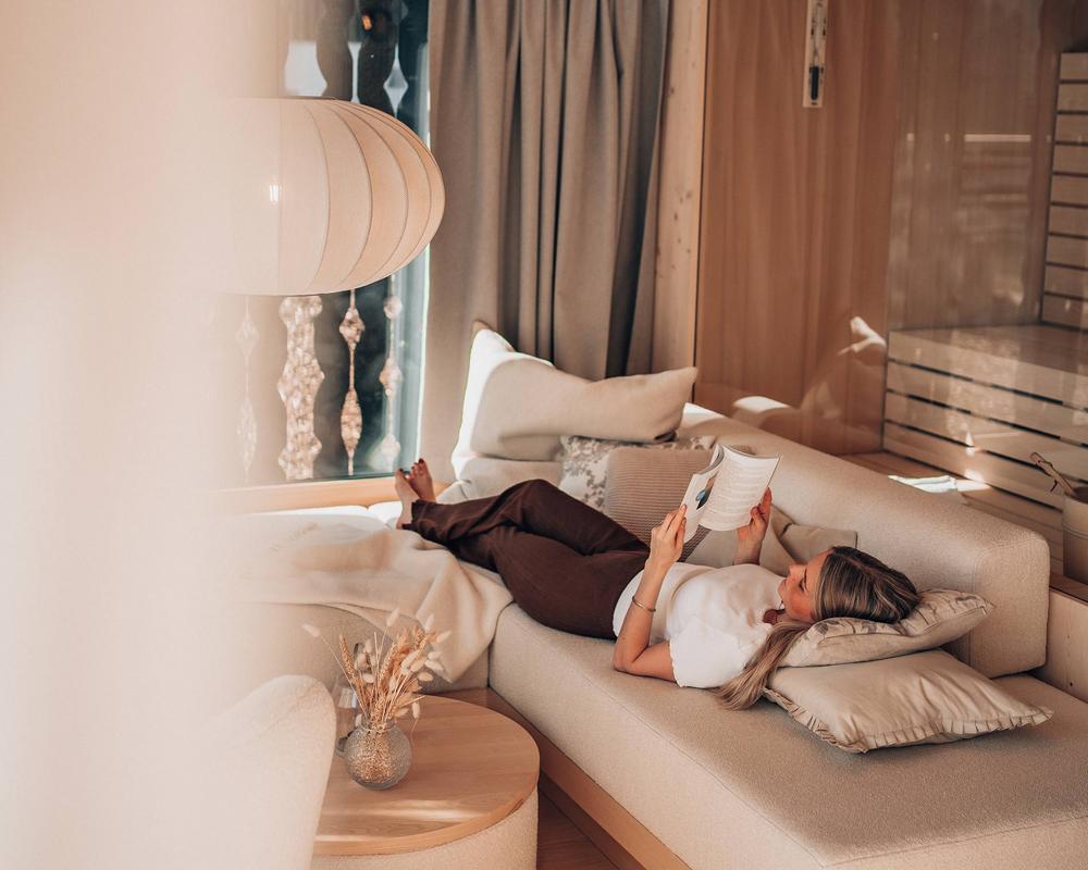 Anton & Cilli Hideaway Lodges, the sauna