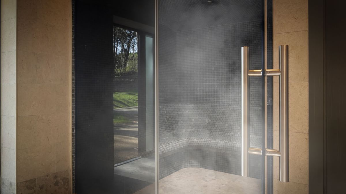 Dunluce Lodge, the steam rooms