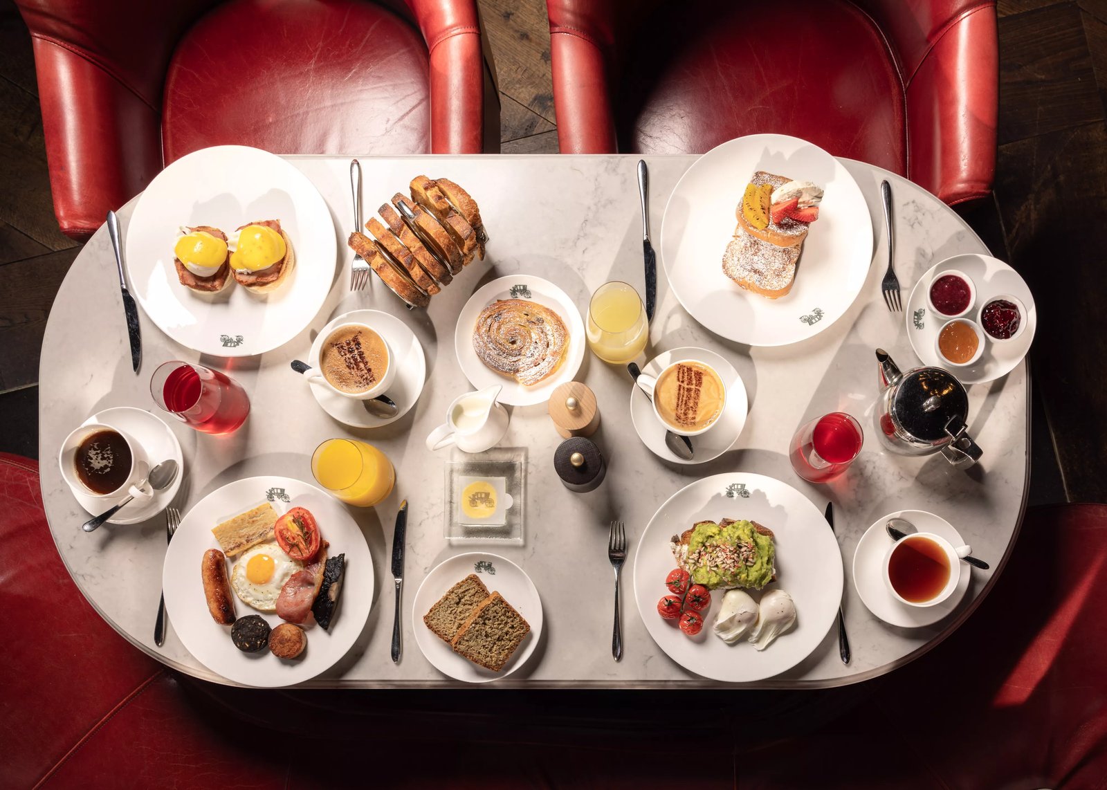 Carton House, A Fairmont Hotel, at the table