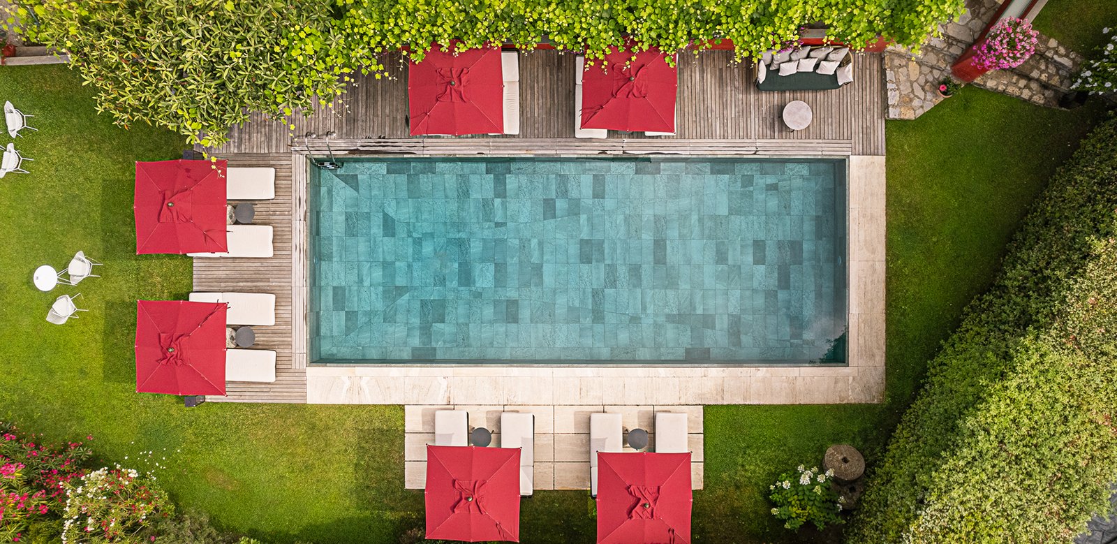 Villa Rosmarino, the pool