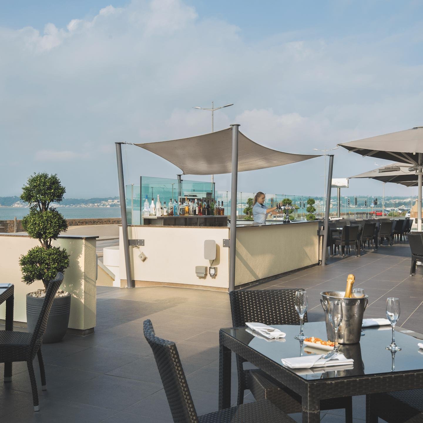 Grand Jersey Hotel & Spa, at the table