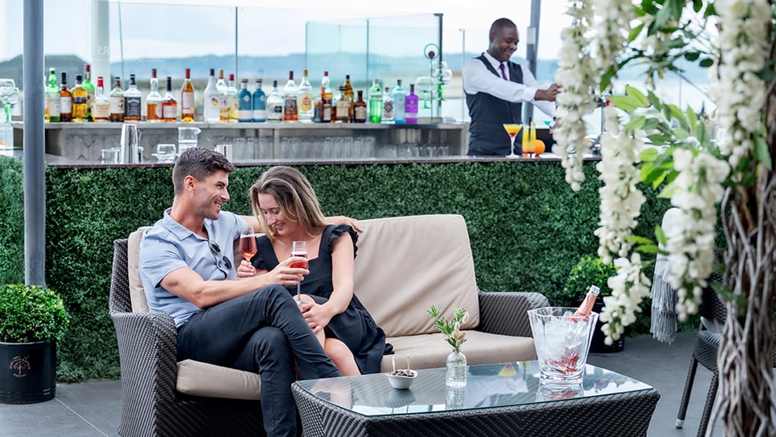 Grand Jersey Hotel & Spa, the terrace