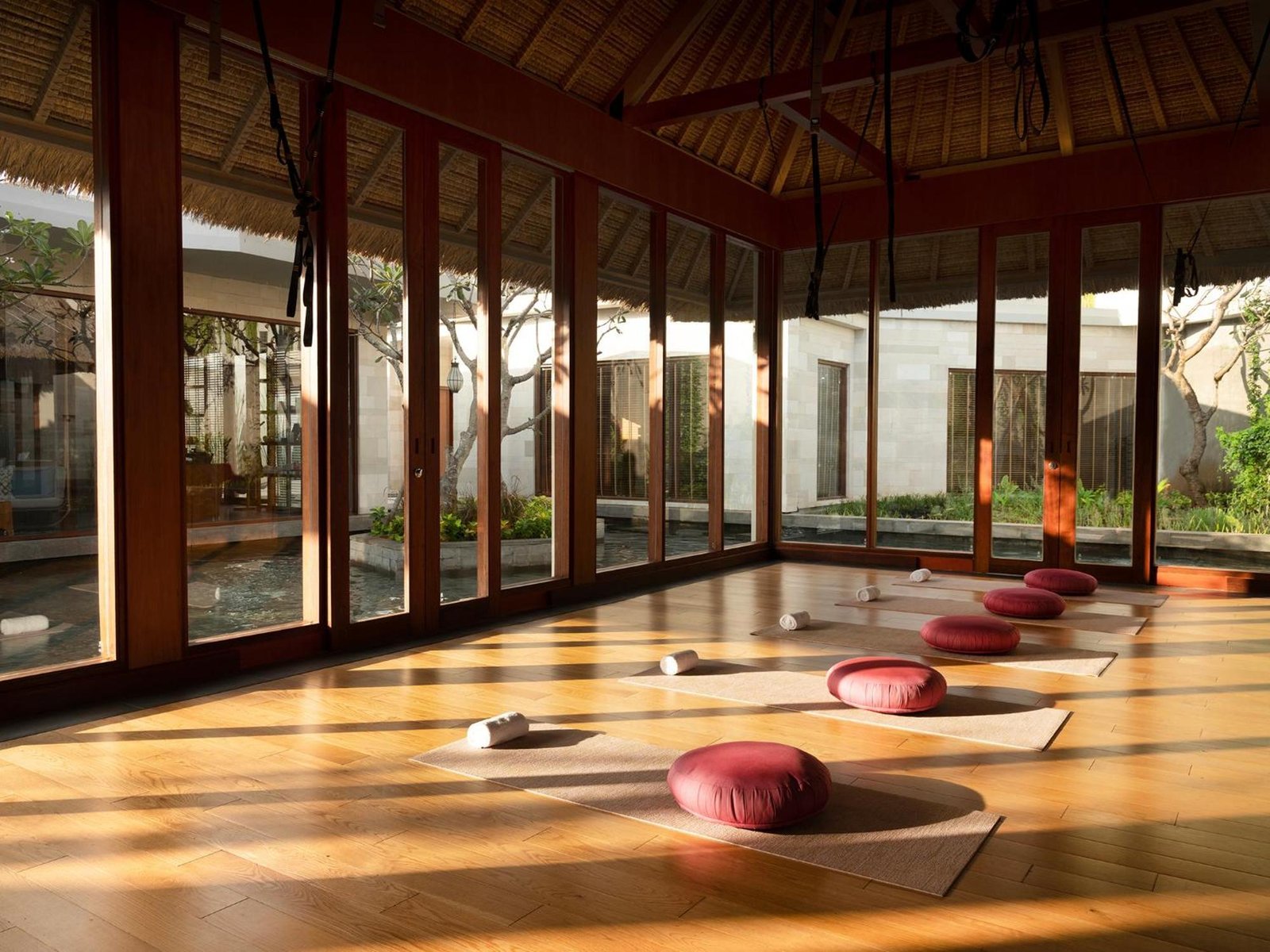 Six Senses Bali, yoga studio and gym