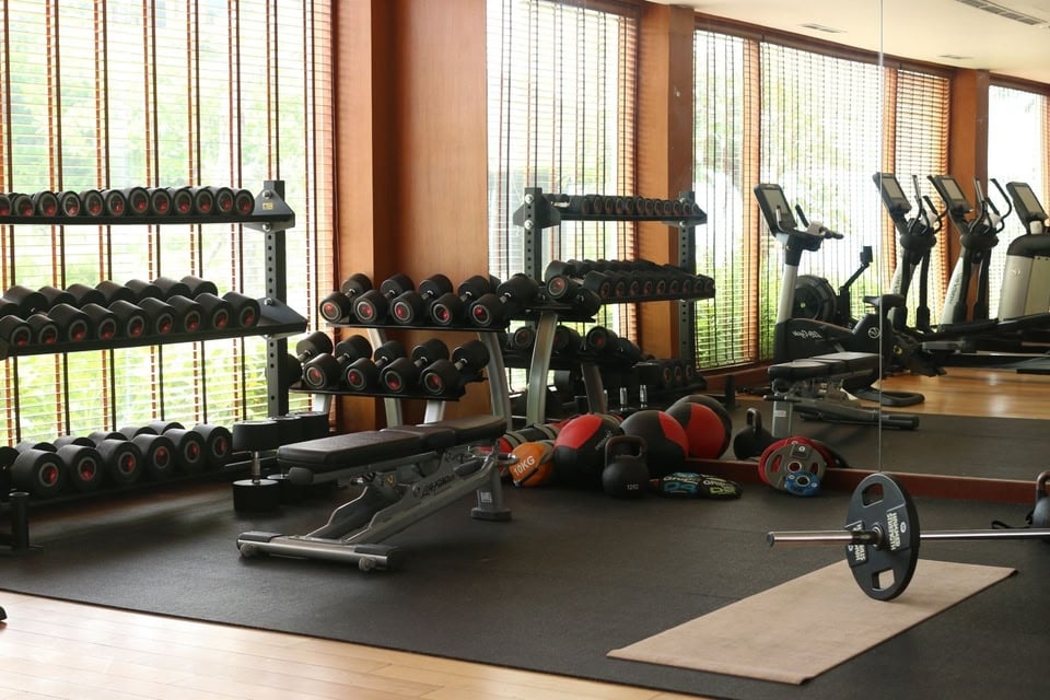 Six Senses Bali, yoga studio and gym