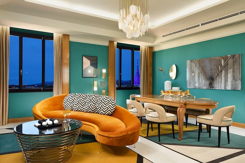 Principi di Piemonte, rooms