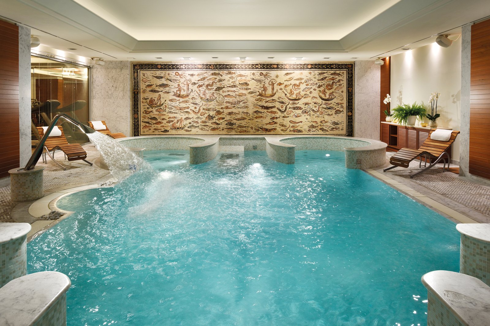 Principi di Piemonte, the pool
