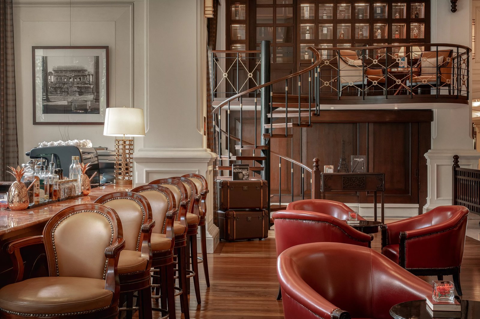 Sofitel Phnom Penh Phokeethra, at the table