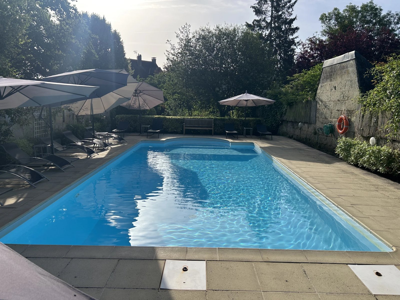 Hôtel de France - Restaurant le relais de Ronsard, the pool