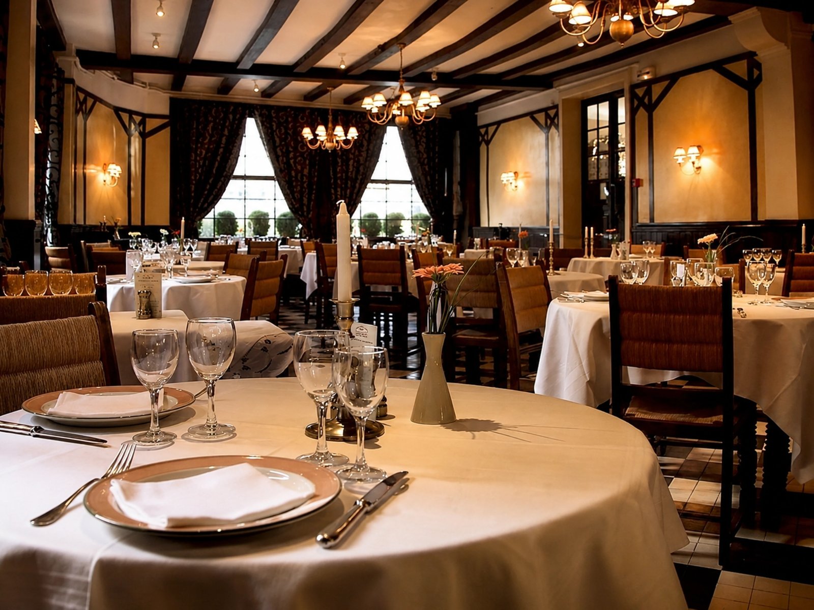 Hôtel de France - Restaurant le relais de Ronsard, at the table