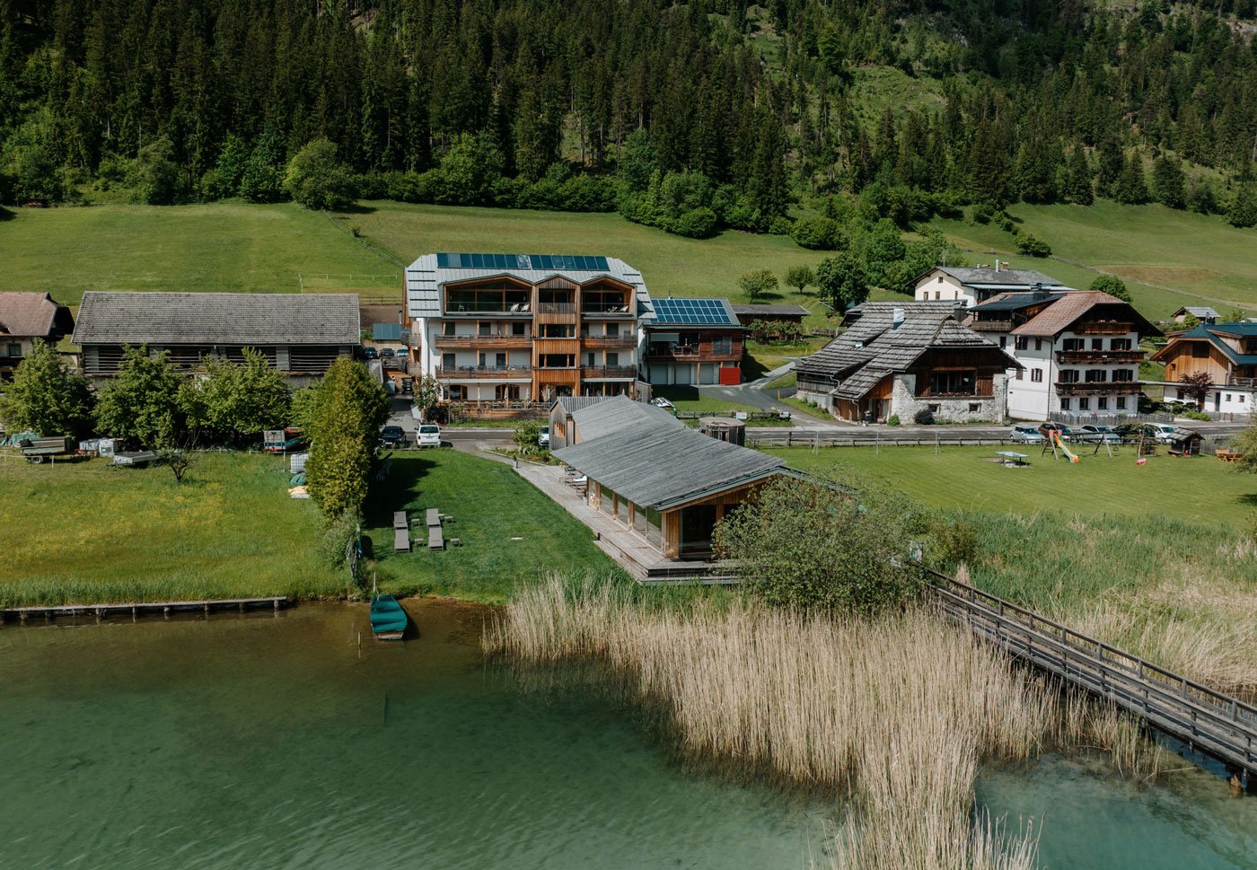 Hotel Neusacherhof, how it began