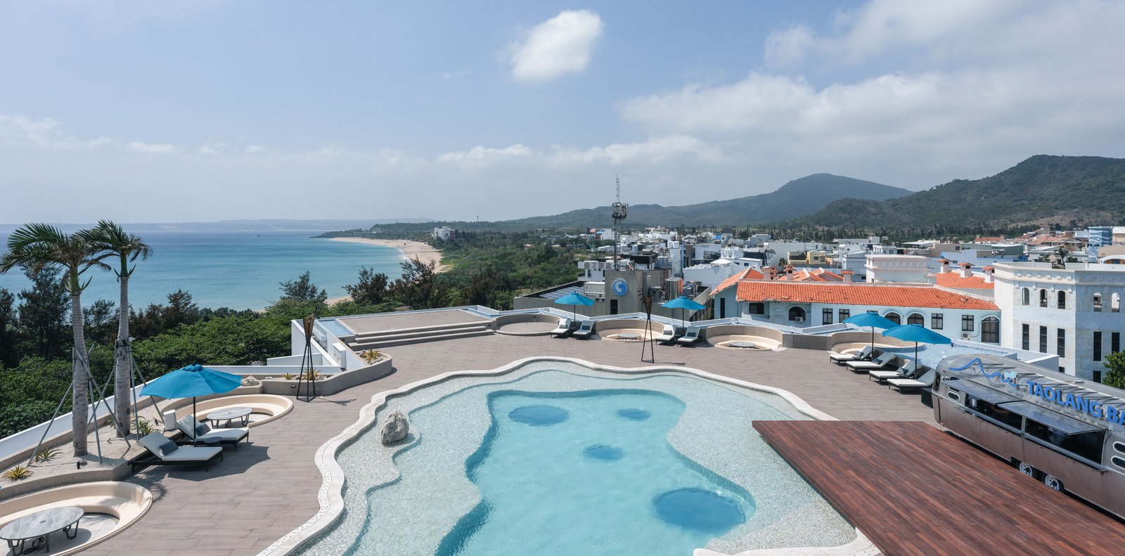 Hotel dùa Kenting, the pool