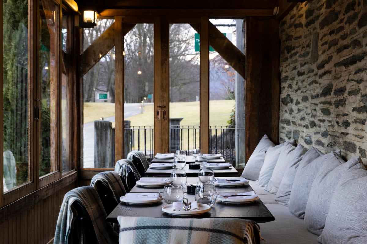 Millbrook Resort, at the table