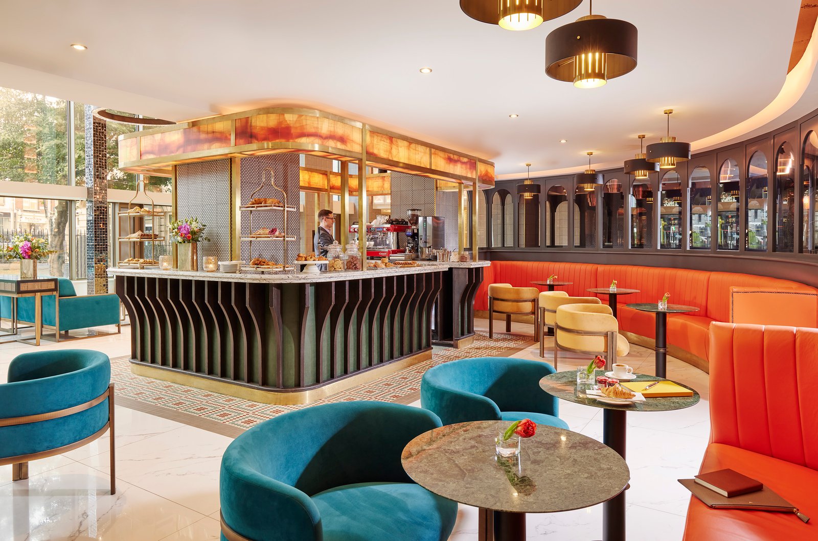 The Grafton Hotel, at the table