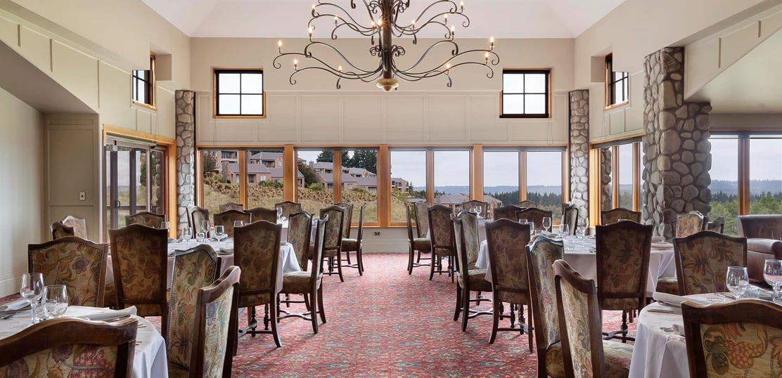 Fable Terrace Downs Resort, the clubhouse restaurant