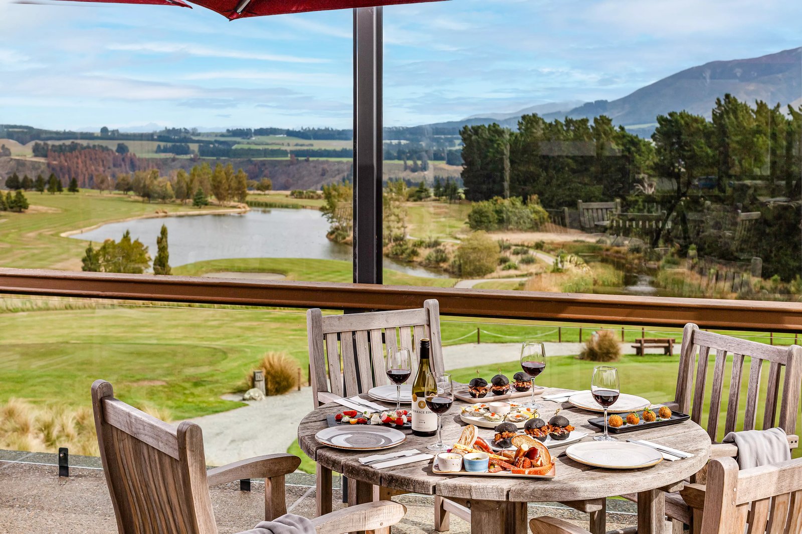 Fable Terrace Downs Resort, at the table