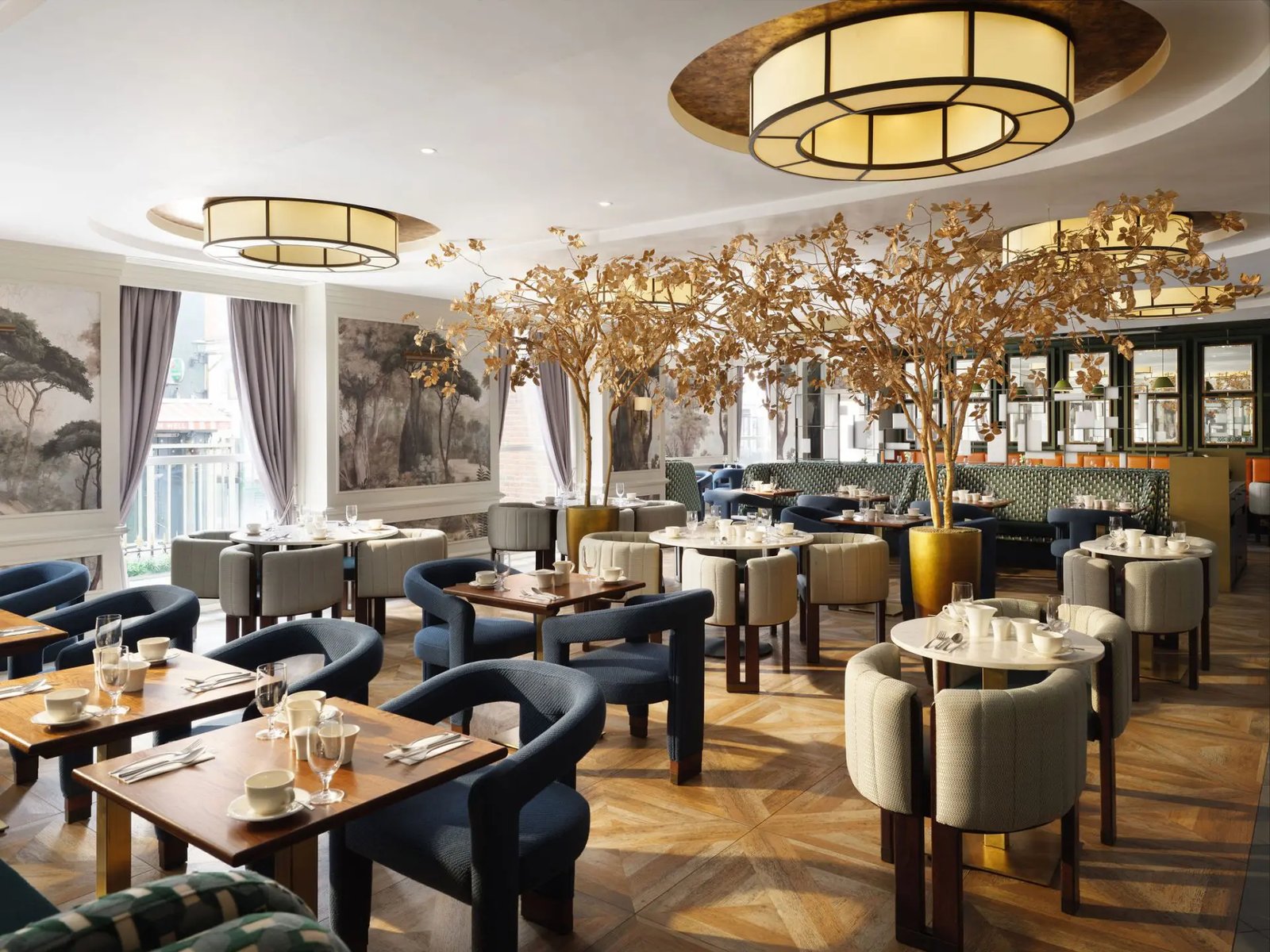The Davenport Hotel, the lady jane restaurant