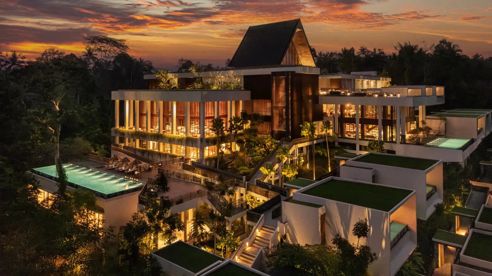 Anantara Ubud Bali Resort, the pool