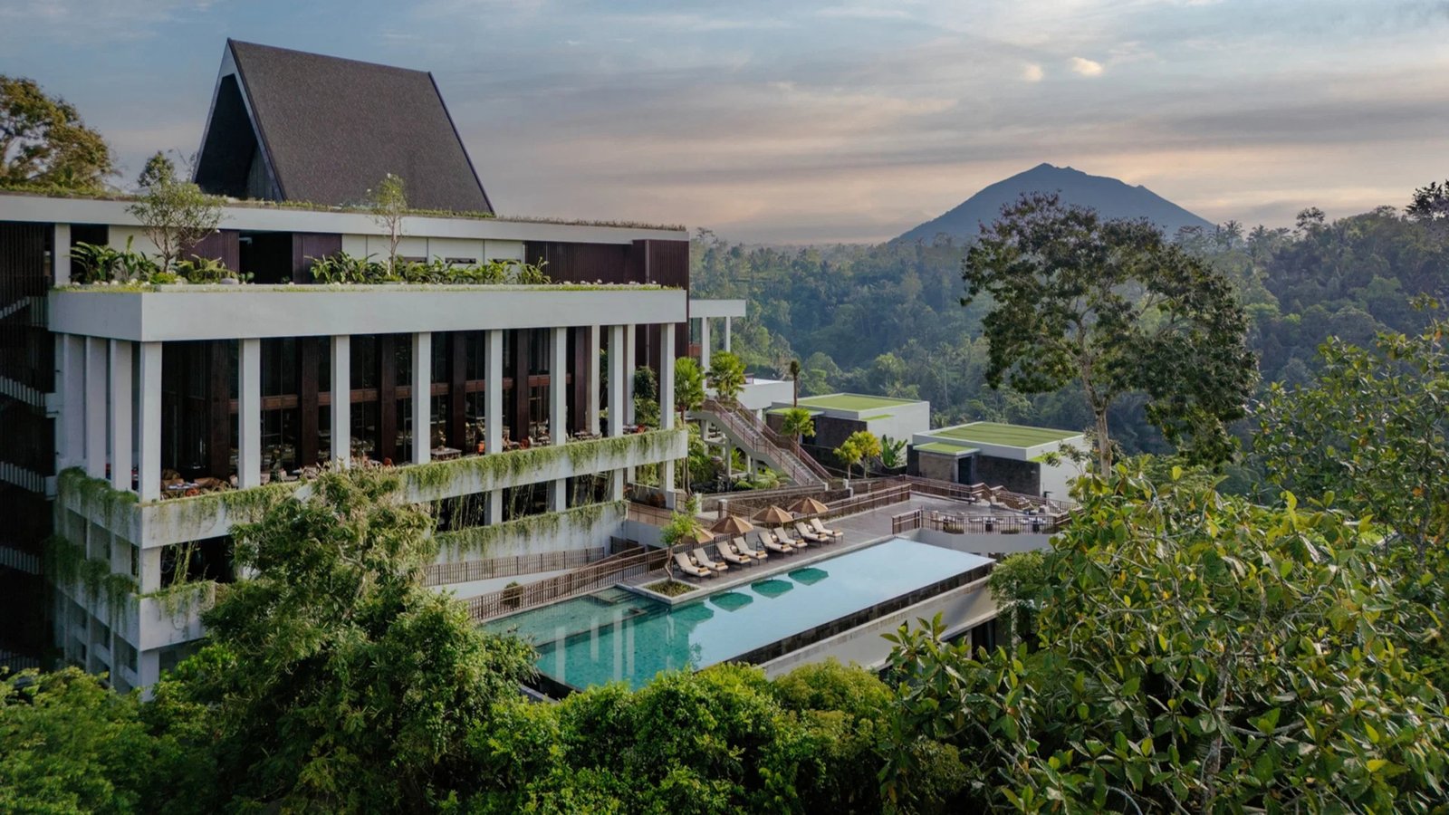 Anantara Ubud Bali Resort, the pool