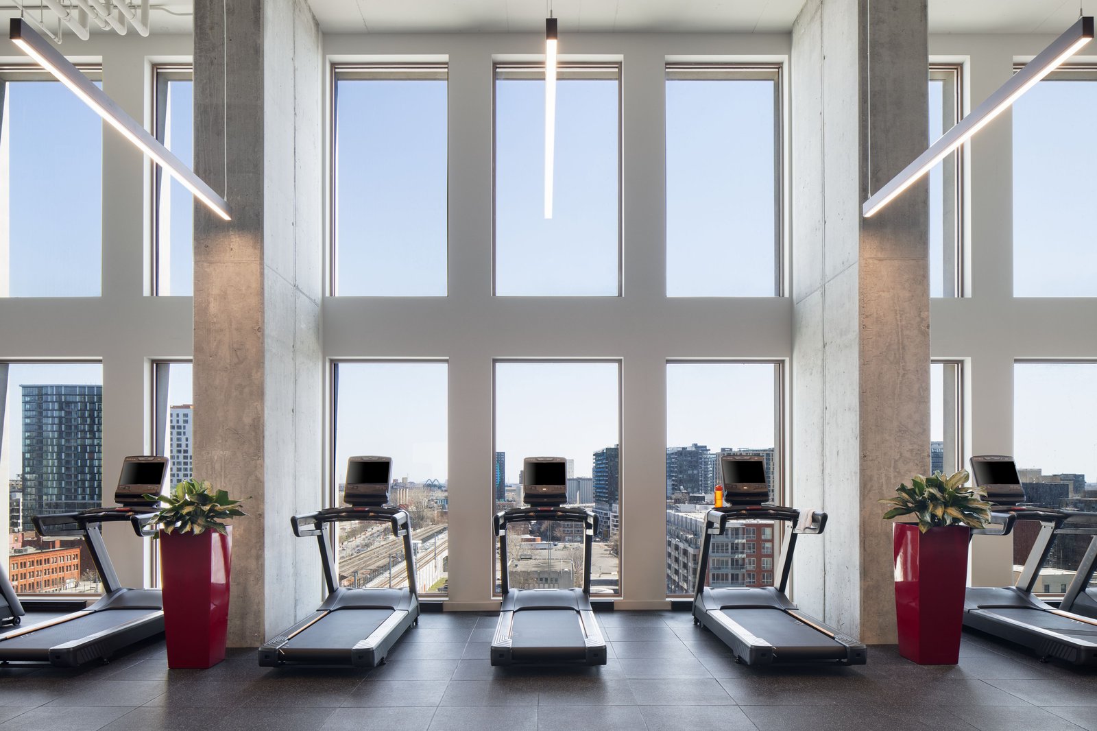 Moxy Montreal Downtown, the gym