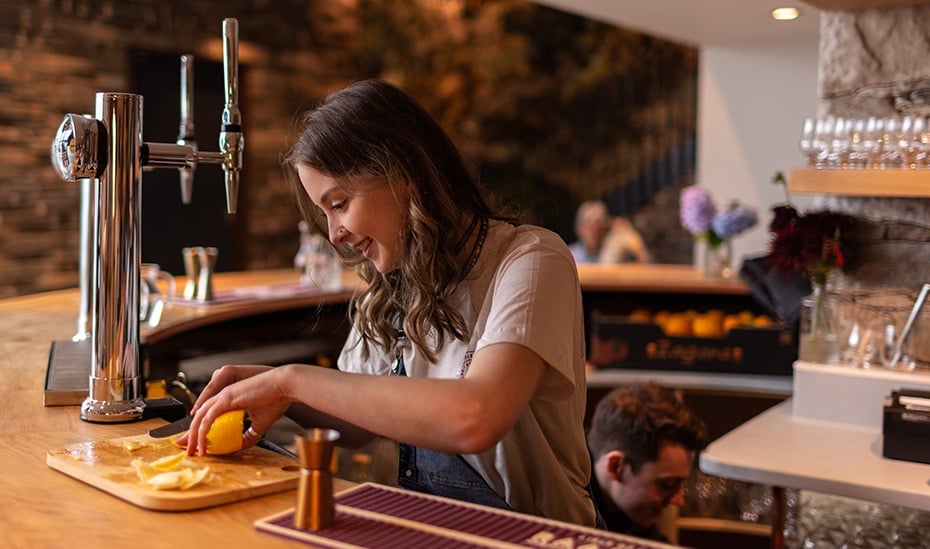 Isle of Raasay Distillery, distillery shop and cocktail bar