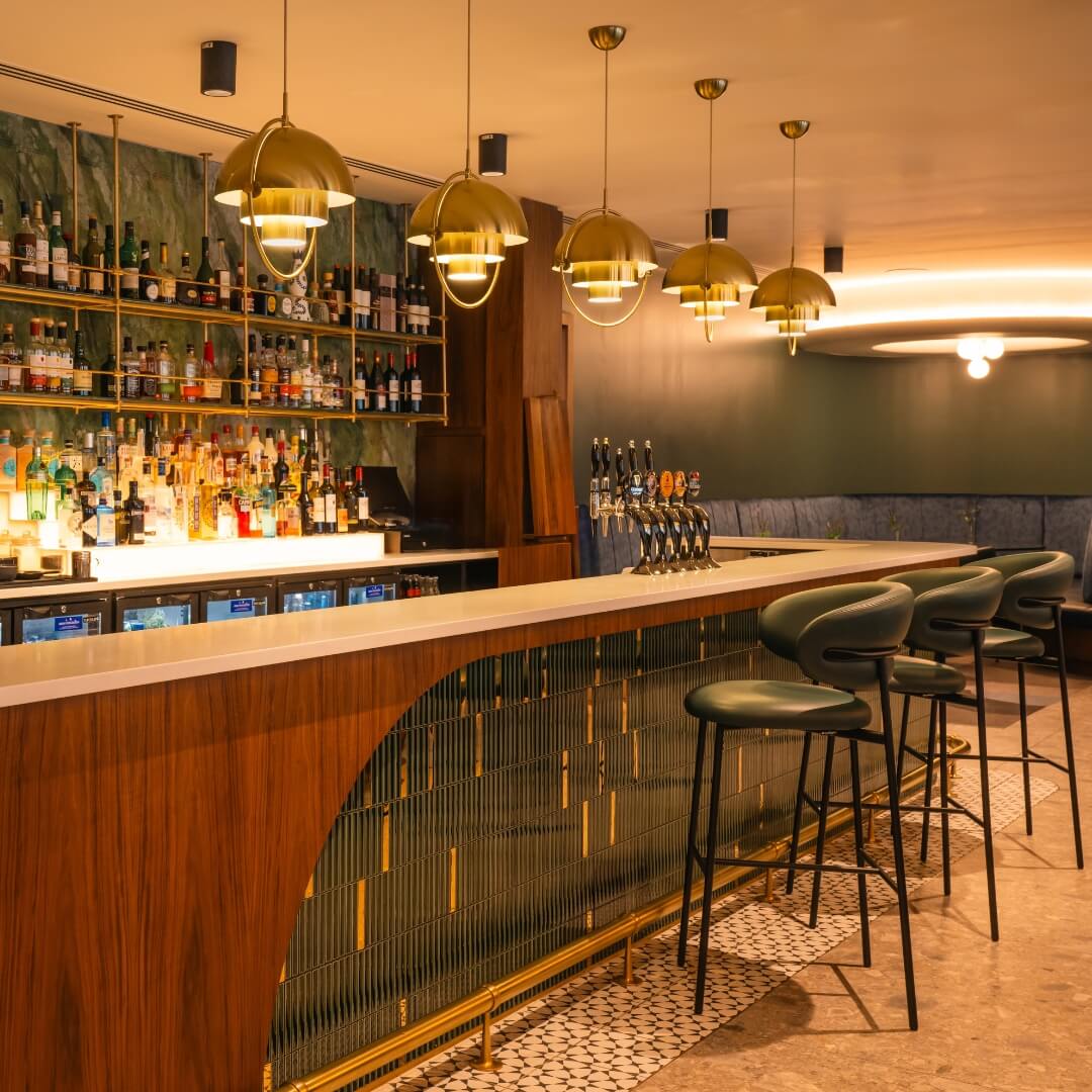 The Chancery Hotel, at the table