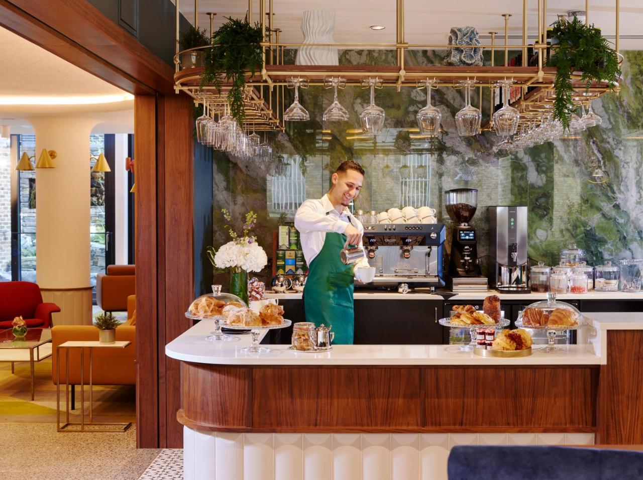 The Chancery Hotel, at the table