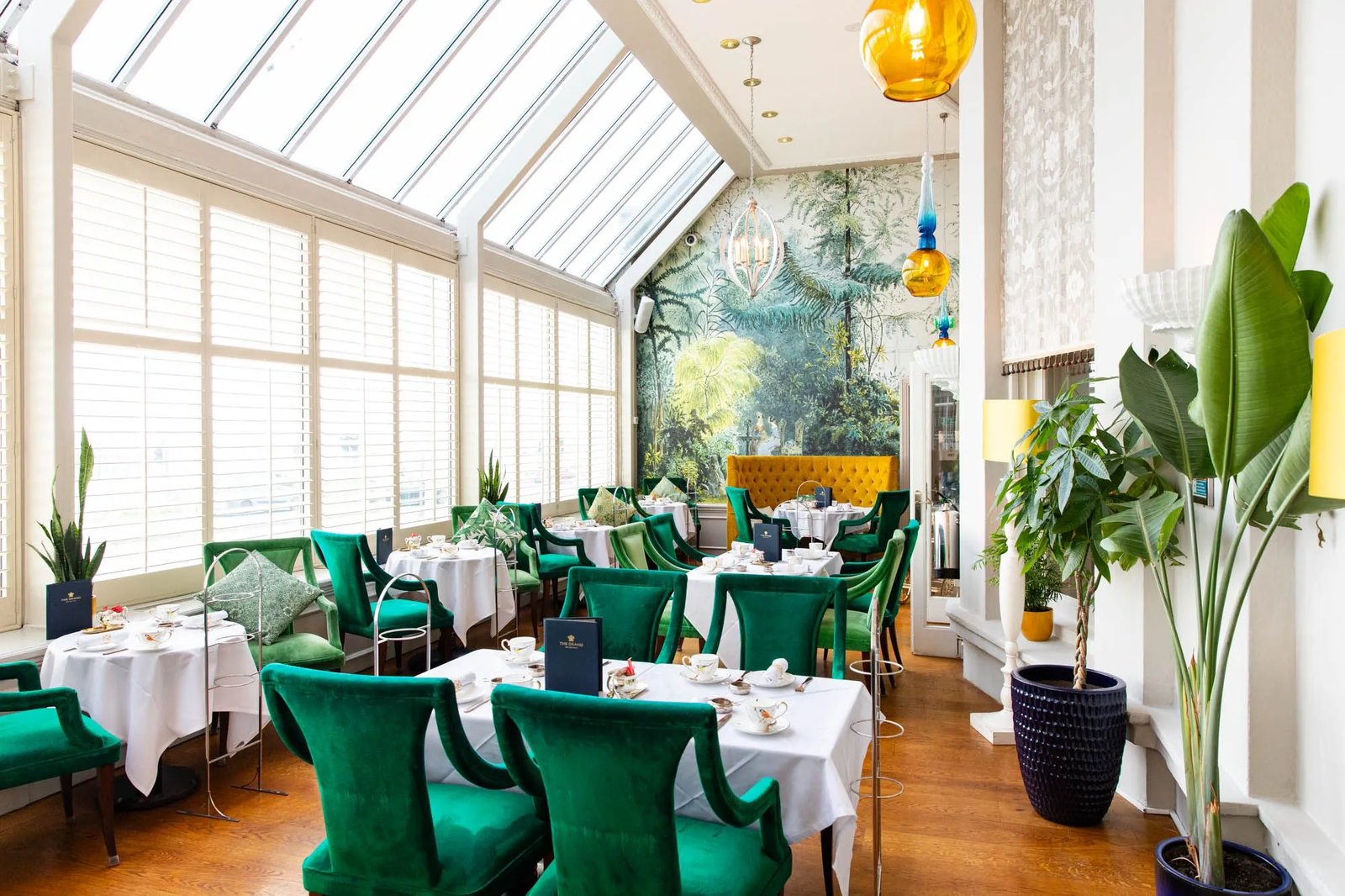 The Grand Brighton, at the table