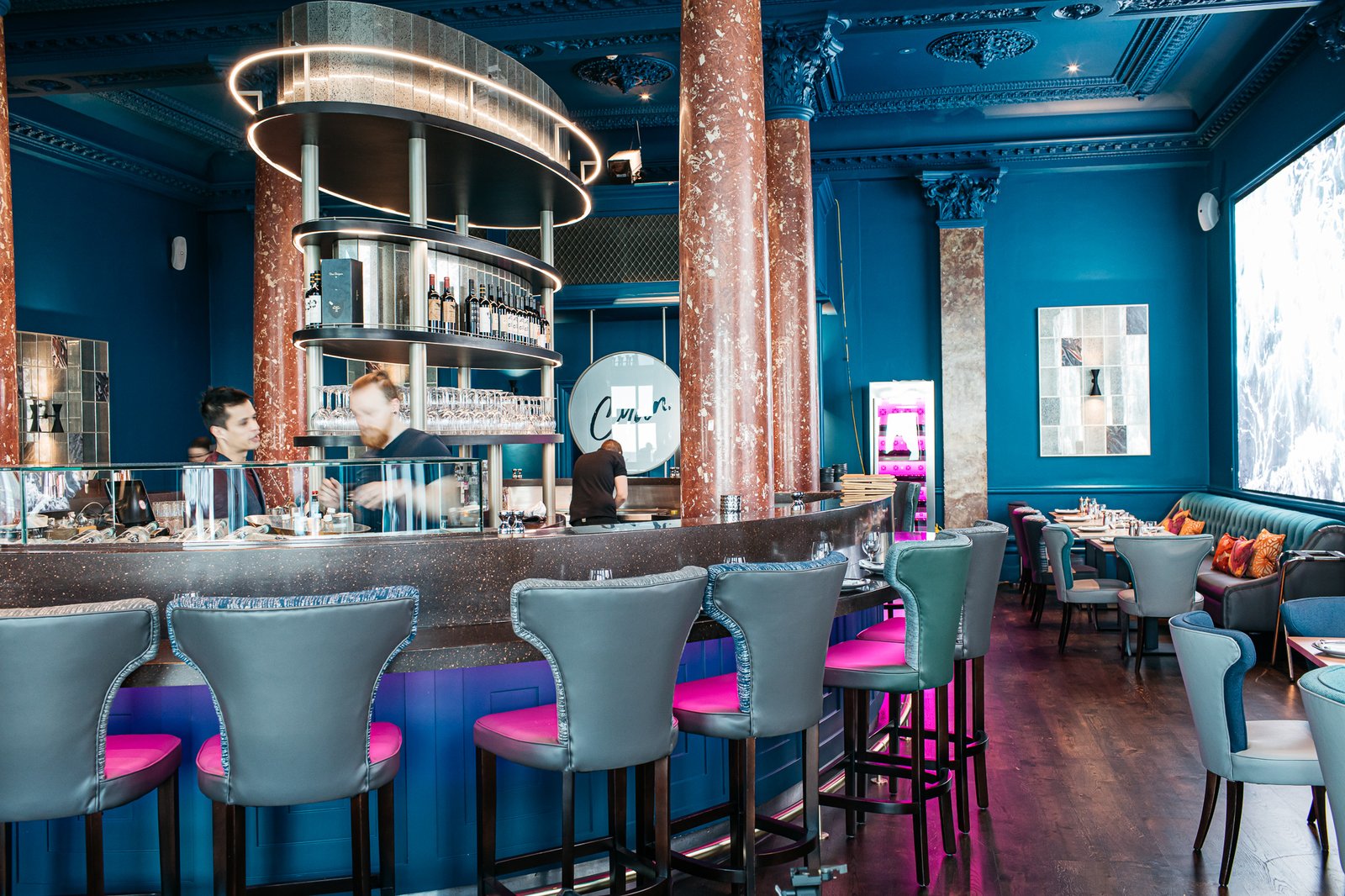 The Grand Brighton, at the table