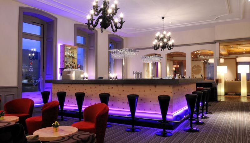 Sporthotel Pontresina, at the table