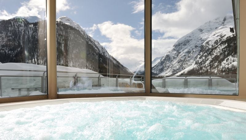 Sporthotel Pontresina, the spa