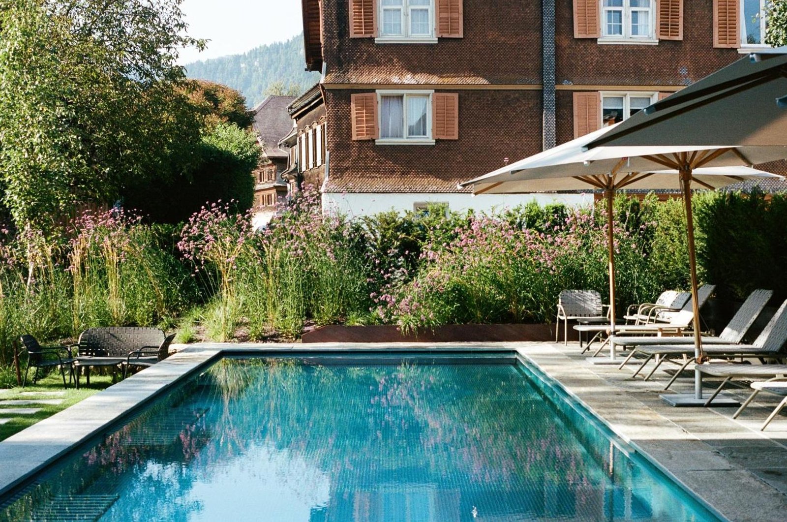 Hotel Hirschen · Fine Hotel, Restaurant & Spa · Schwarzenberg, the pool