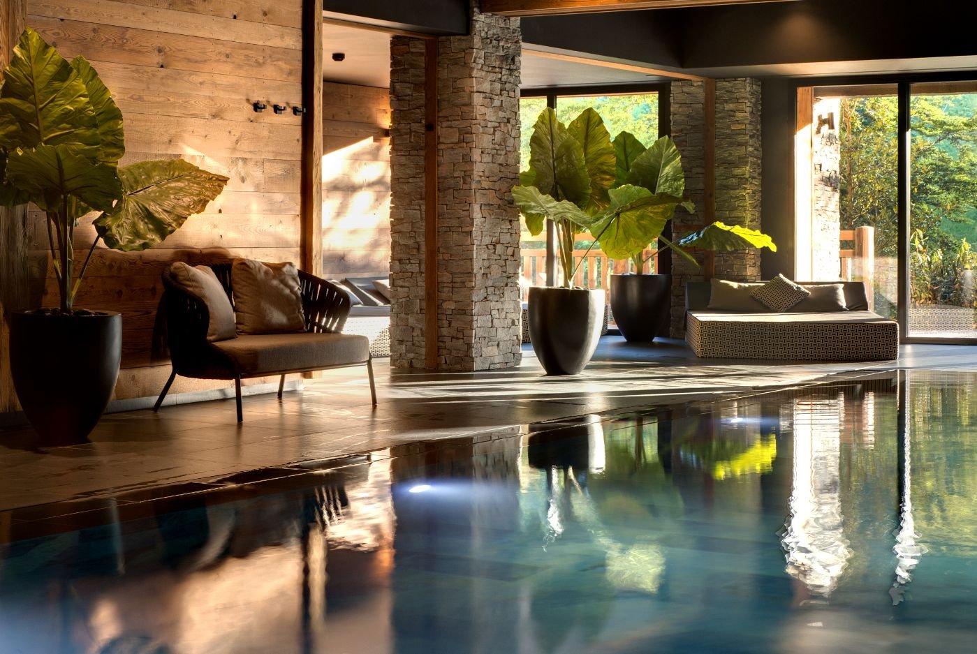 Domaine de Montagne, the pool